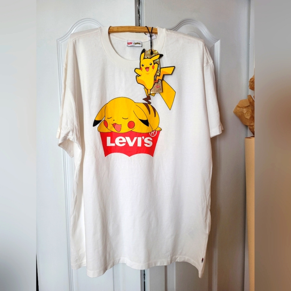 Levis x Pokémon Pikachu Unisex Short Sleeve T-shirt